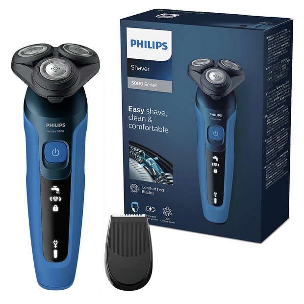 Philips Series 5000 wet & dry electric shaver, UK version