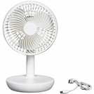 Challenge White Desk Fan 6 Inch - British product