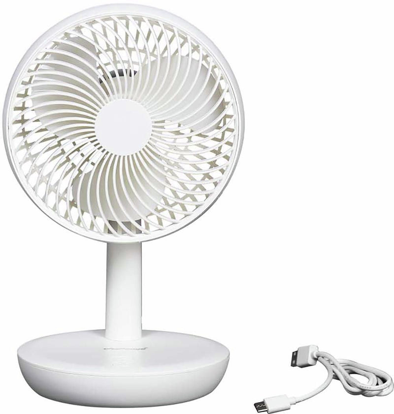 Challenge White Desk Fan 6 Inch - British product