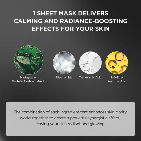 SKIN1004 Tone Brightening Glow Mask sheet mask 1 pc, UK version