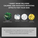 SKIN1004 Tone Brightening Glow Mask sheet mask 1 pc, UK version