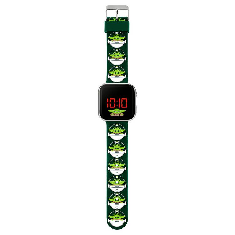Disney Star Wars Mandalorian watch with Baby Yoda dial, UK version