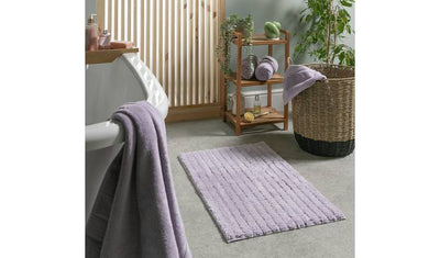 Argos Habitat Supersoft Quick Dry Bath Mat Lilac 80x50cm- Buy online at McGrocer