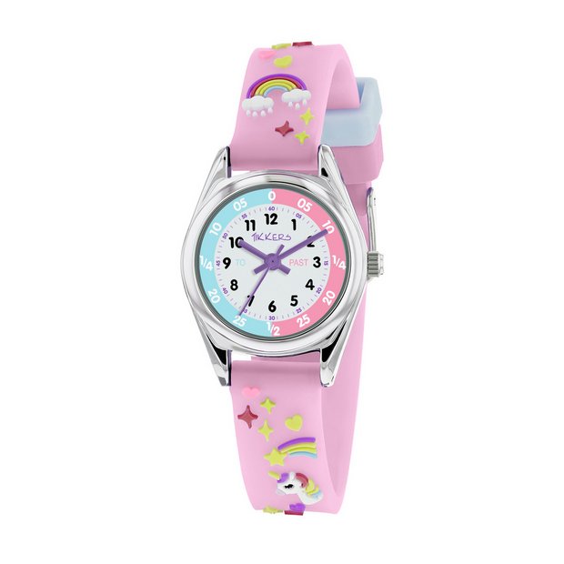 Tikkers Purple Time Teacher Watch, imported from the UK