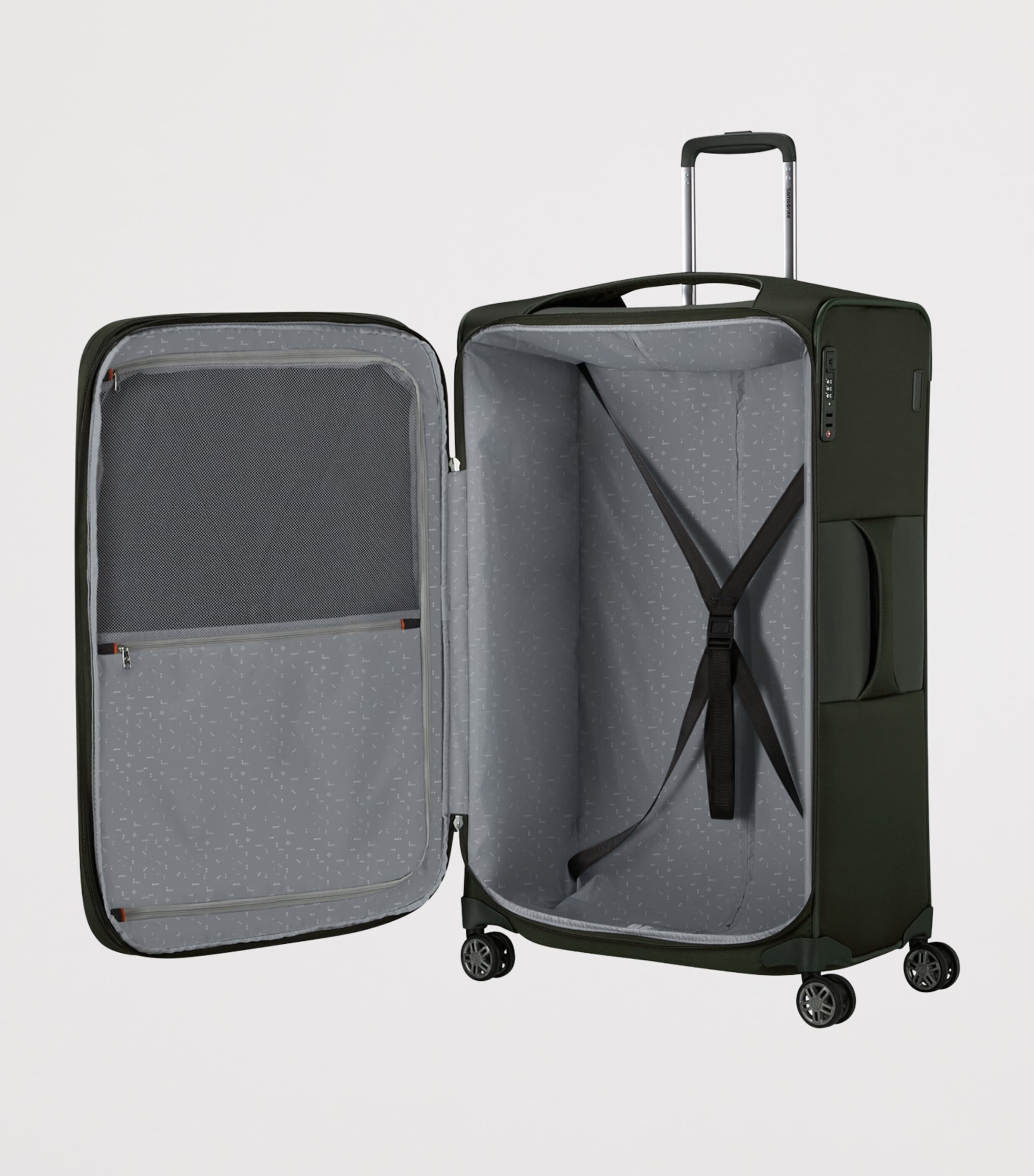 Samsonite Expandable Re-Lite Spinner Suitcase 78cm (British brand)