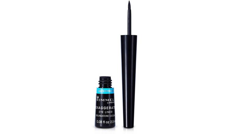 Rimmel Exaggerate Waterproof Liquid Eyeliner - Black