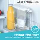 Aqua Optima Liscia water filter jug 2.5 litres - British product