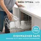 Aqua Optima Liscia water filter jug 2.5 litres - British product