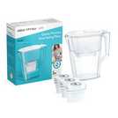 Aqua Optima Liscia water filter jug white 2.5L - British product