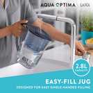 Aqua Optima Oria water filter jug 2.8 litres - British product
