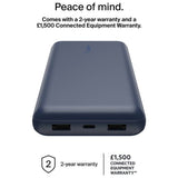 Belkin power bank blue 15W 20000mAh - British product