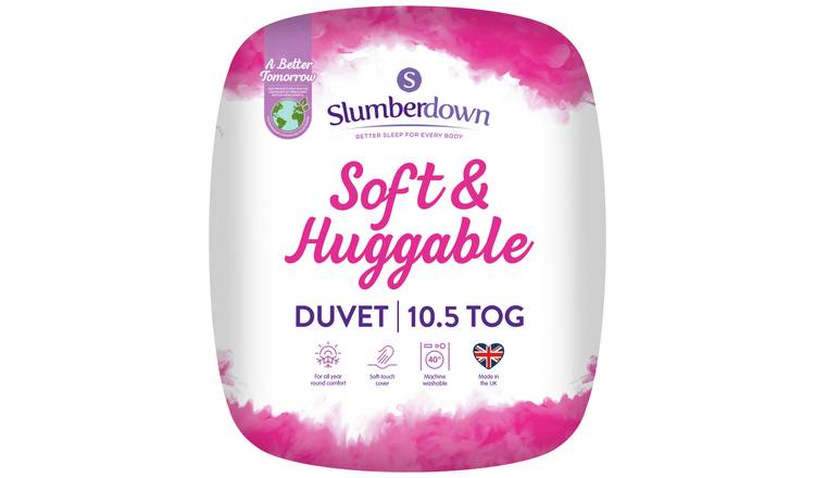 Slumberdown Soft and Huggable 10.5 Tog Duvet King Size (British brand)