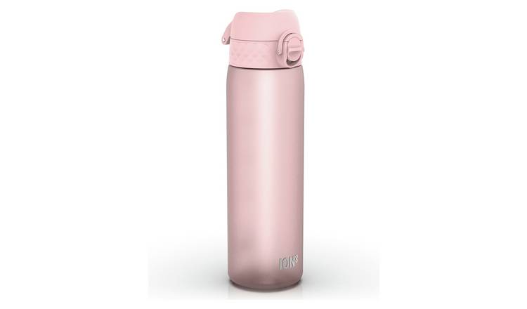 Ion8 rose pink water bottle 500ml, UK version