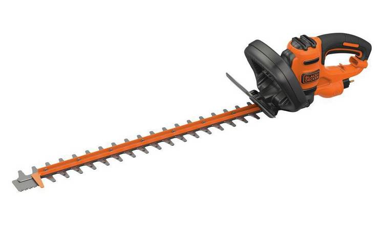 Black + Decker corded hedge trimmer 60cm - British product