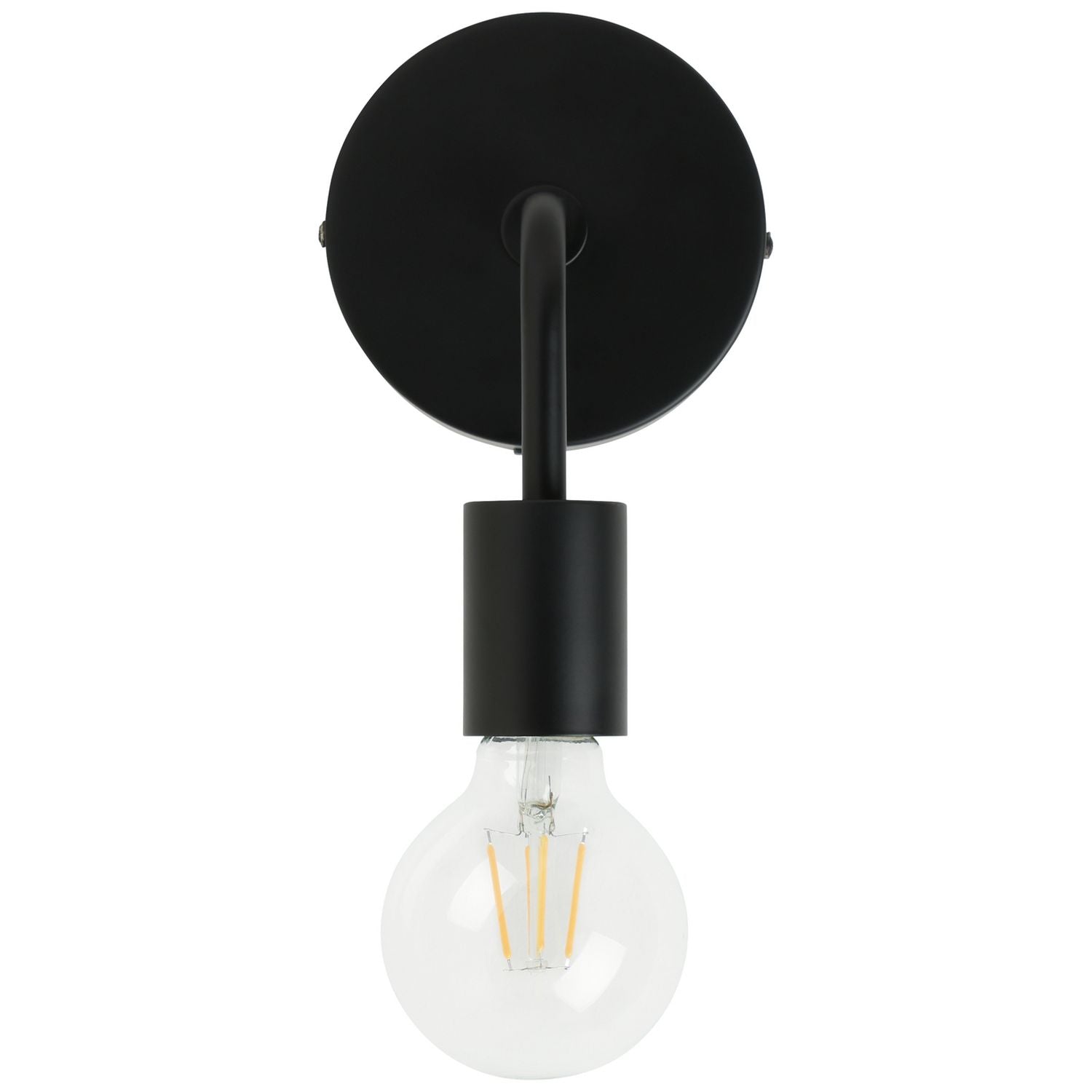 Argos Home Rayner Black Plug-in Wall Light - British product