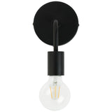 Argos Home Rayner Black Plug-in Wall Light - British product