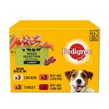 Pedigree Adult Wet Dog Food Pouches Mixed In Gravy 12x100g Dog Food & Accessories Sainsburys   