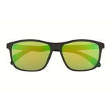 Superdry men's sunglasses SDS-5014 black frame green mirror - British product