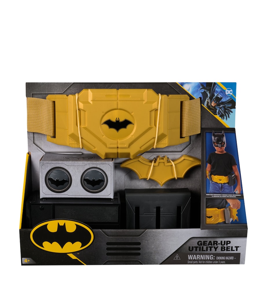 DC Comics Batman Gear-Up Utility Belt with Batarangs and smoke pellets - British product
