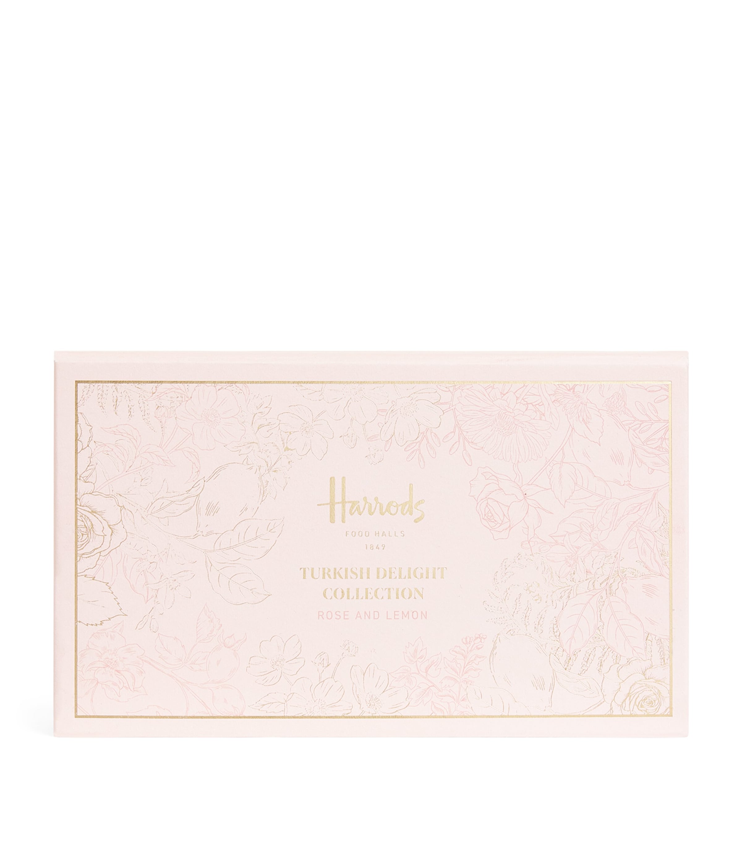 Harrods rose and lemon Turkish Delight 200g, UK version