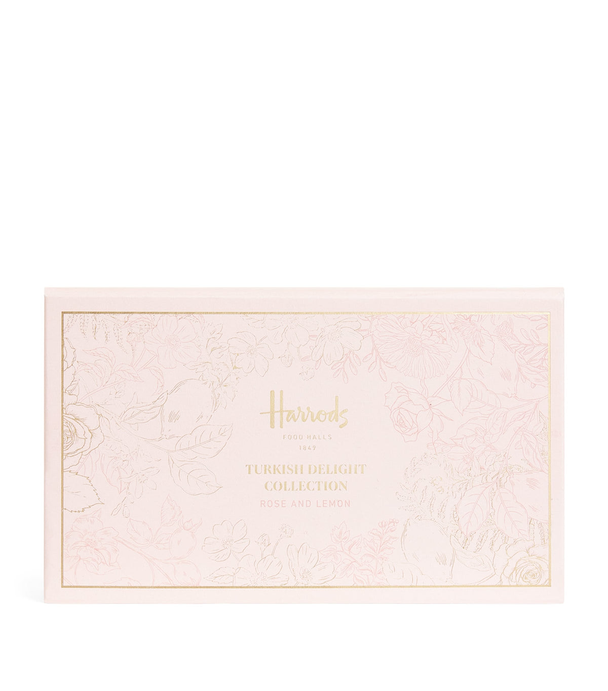 Harrods rose and lemon Turkish Delight 200g, UK version