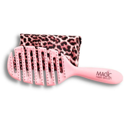 Superdrug Magic Hair Brush Detangler Pink with Fashion Wallet- Buy online at McGrocer