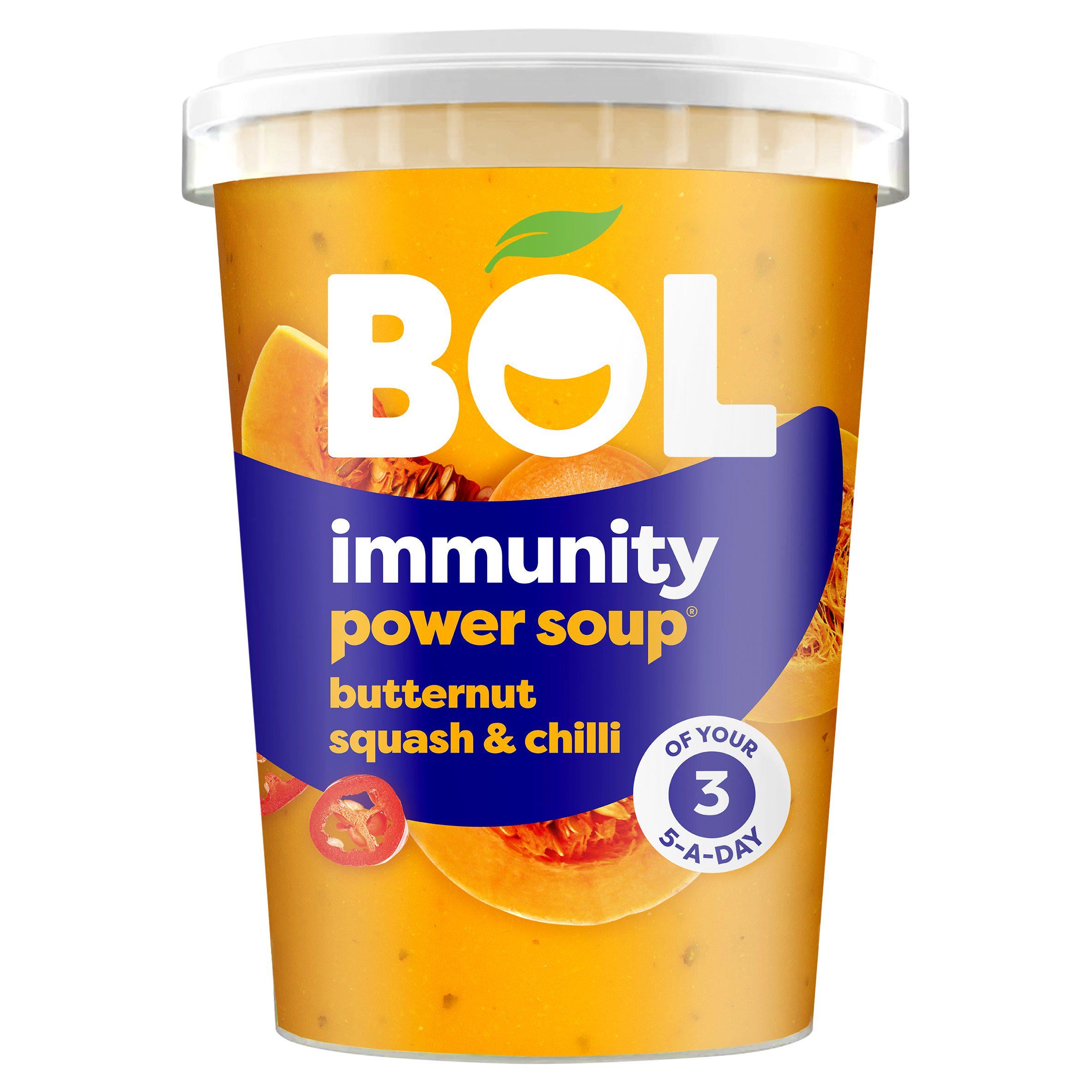 BOL Butternut Squash & Chilli Immunity Power Soup GOODS Sainsburys   