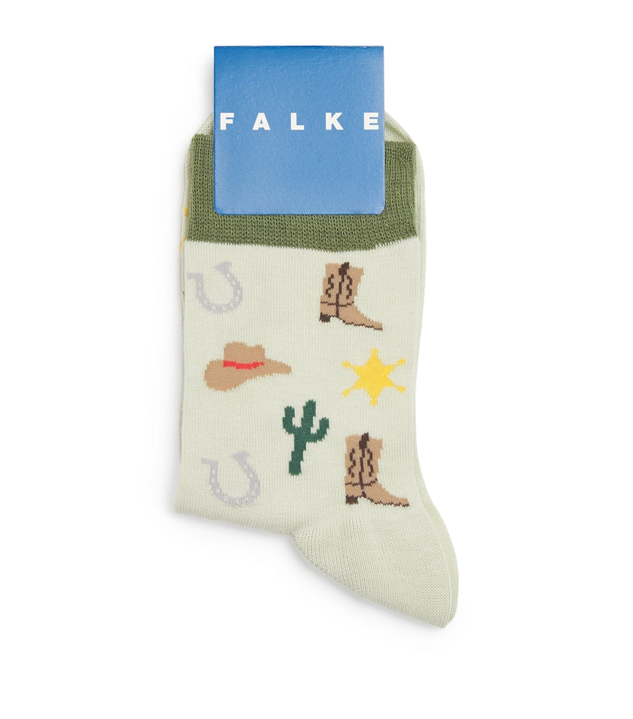 Falke kids little cowboy ankle socks - British product