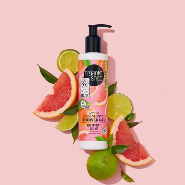 Organic Shop shower gel Grapefruit & Lime 280ml (British brand)