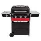 Char-Broil 3 burner gas and charcoal hybrid barbecue - British product