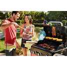 Char-Broil 3 burner gas and charcoal hybrid barbecue - British product