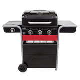 Char-Broil 3 burner gas and charcoal hybrid barbecue - British product