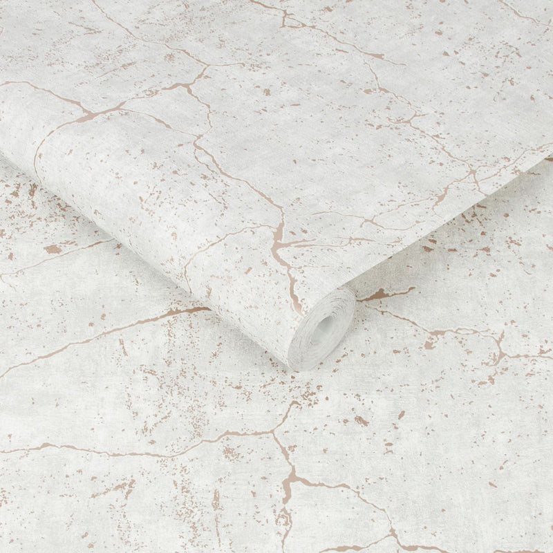 Superfresco Kintsugi Rose Gold wallpaper roll 52cm x 10m (British brand)