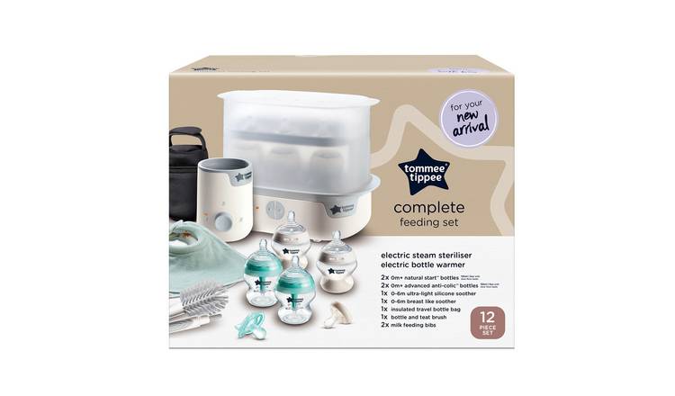 Tommee Tippee baby feeding kit white (British brand)