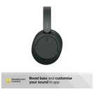 Sony WH-CH720N over-ear noise cancelling wireless headphones black (British brand)