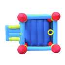 Happy Hop inflatable castle bouncer with slide and hoop large, UK version