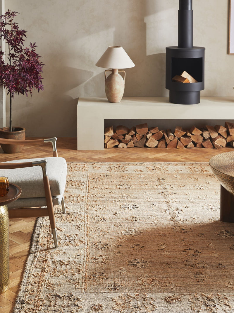 Rowan Oriental flat weave rug (British brand)
