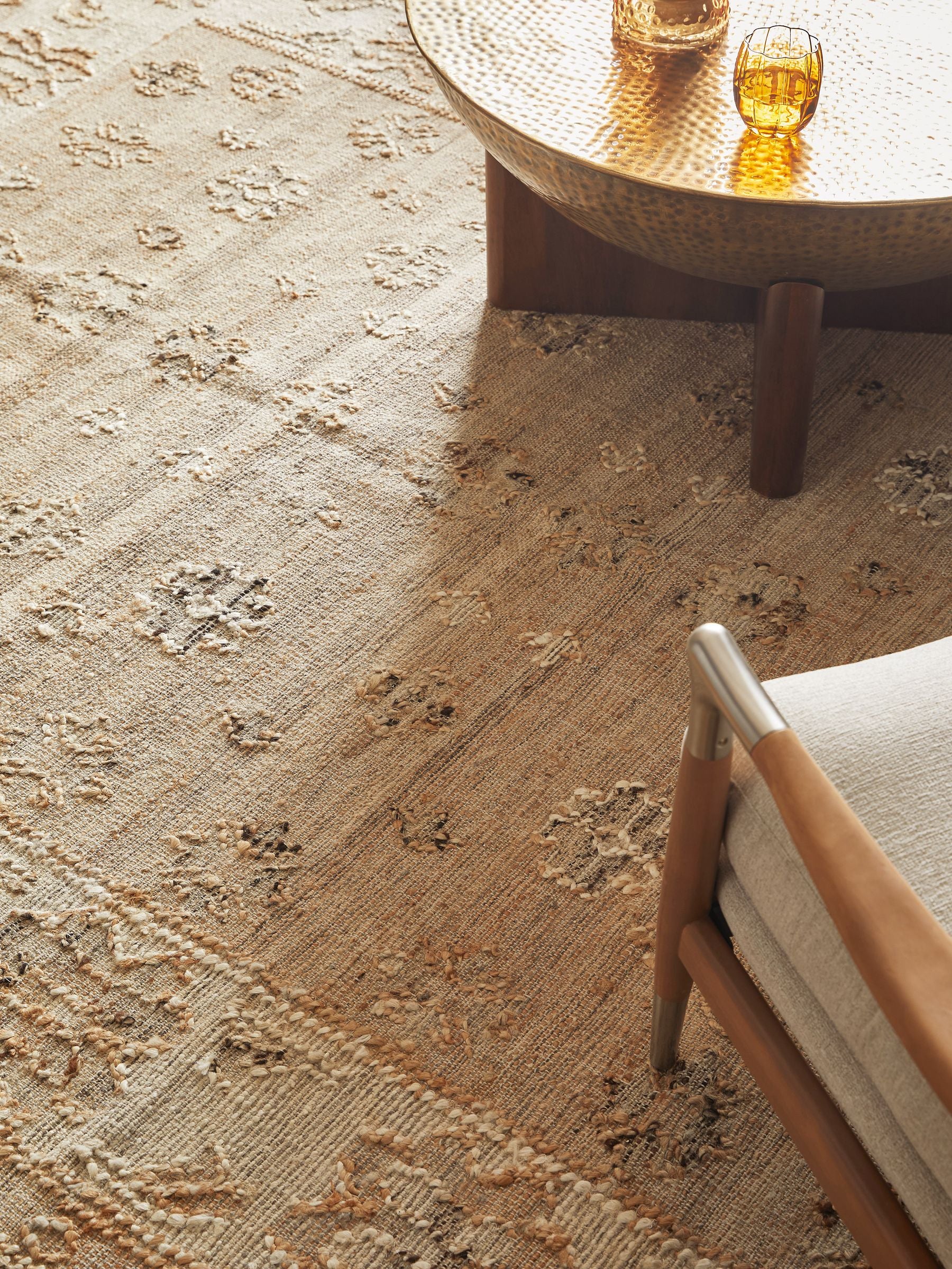 Rowan Oriental flat weave rug (British brand)