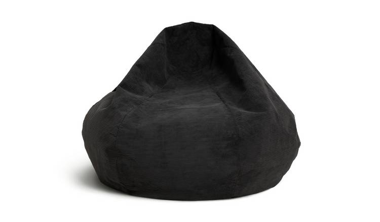 Kaikoo Ayrton Cord Grey beanbag 55x70x70cm, UK version
