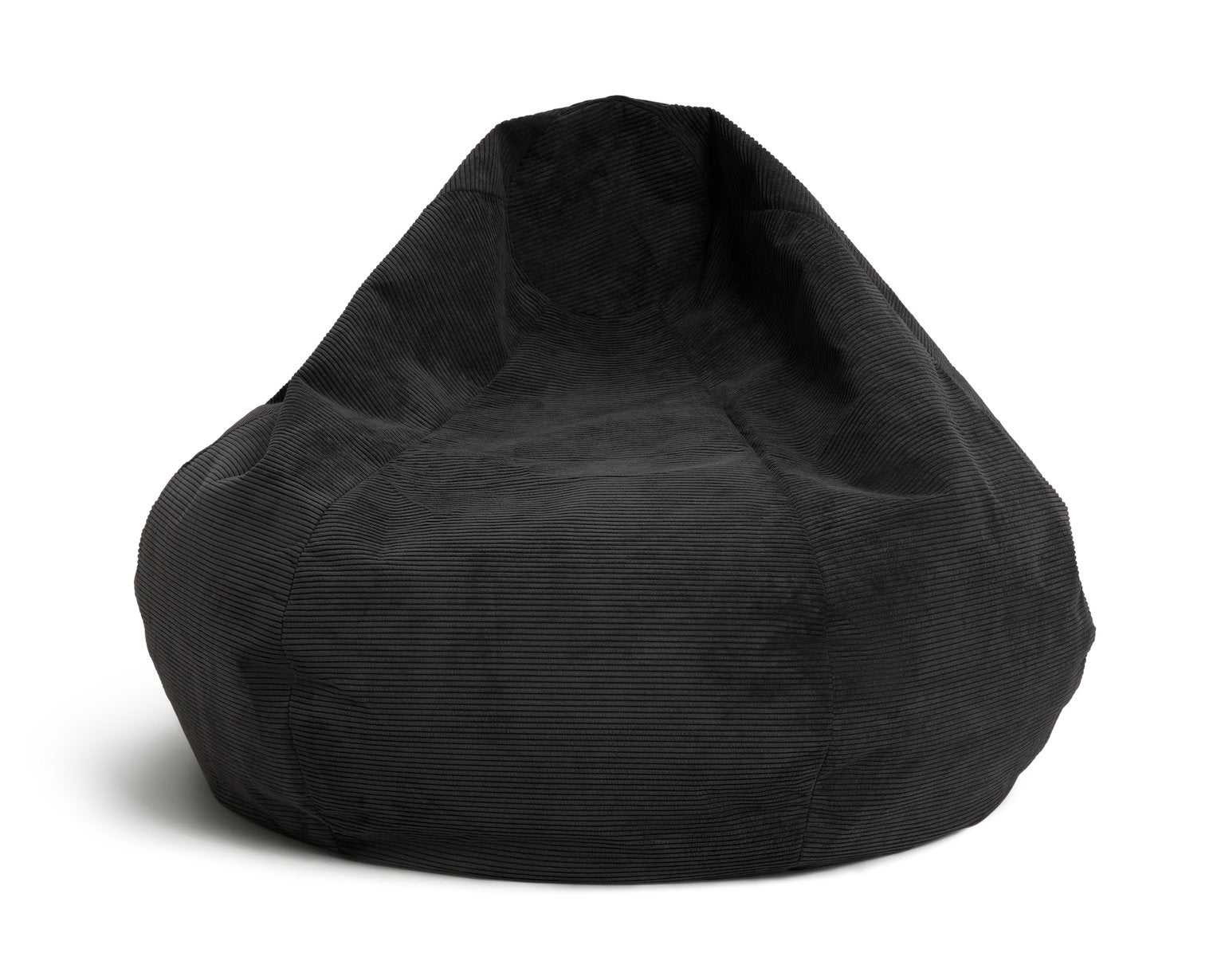 Kaikoo Ayrton Cord Grey beanbag 55x70x70cm, UK version