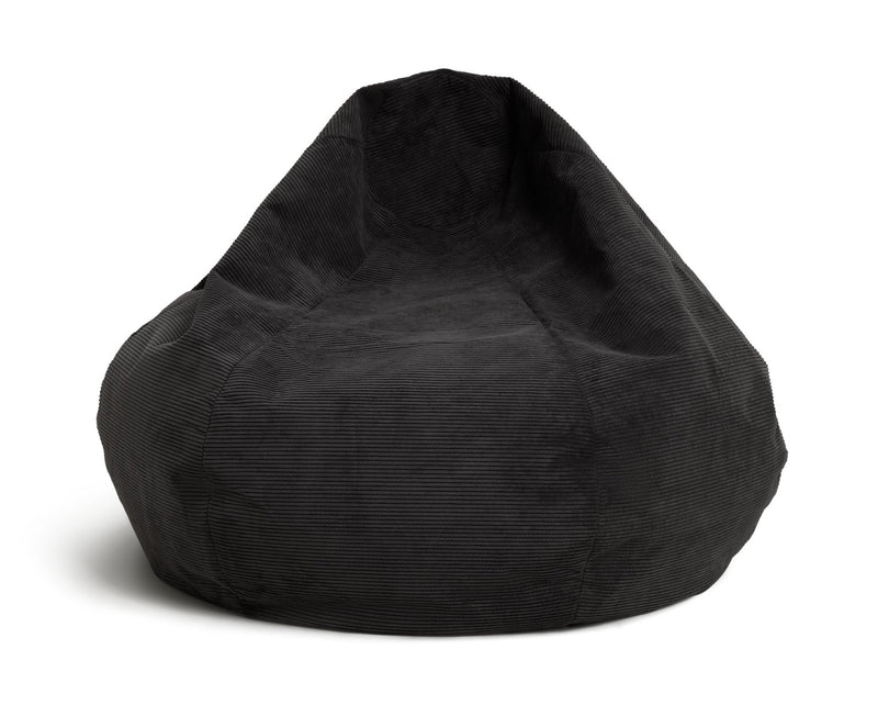 Kaikoo Ayrton Cord Grey beanbag 55x70x70cm, UK version