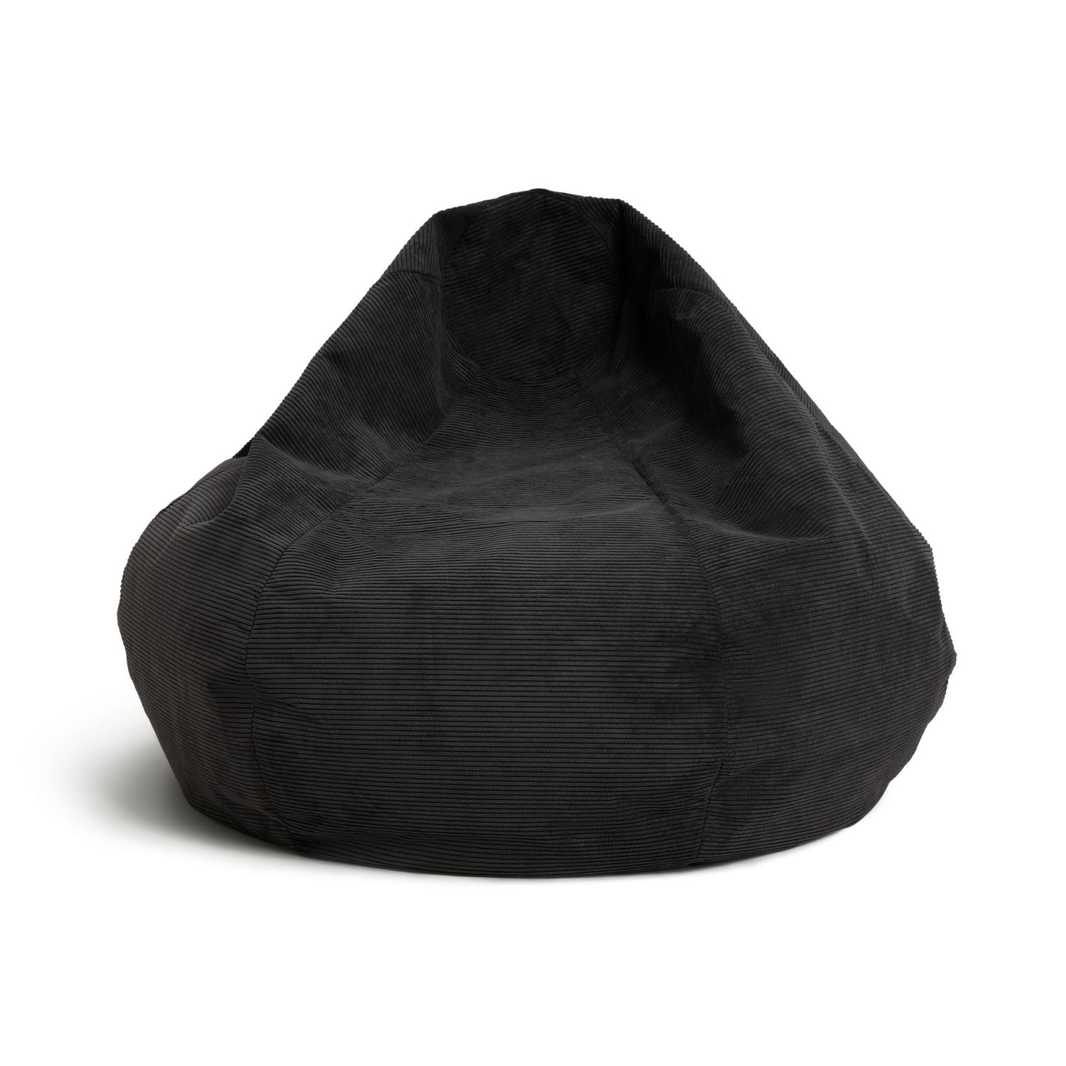 Kaikoo Ayrton Cord Grey beanbag 55x70x70cm, UK version