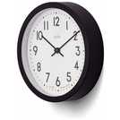Acctim Retro Analogue Wall Clock Black 20cm - British product