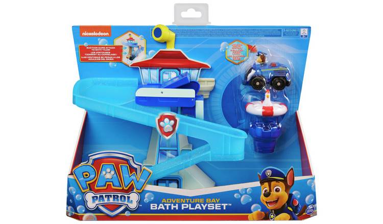 PAW Patrol Adventure Bay bath playset (British brand)