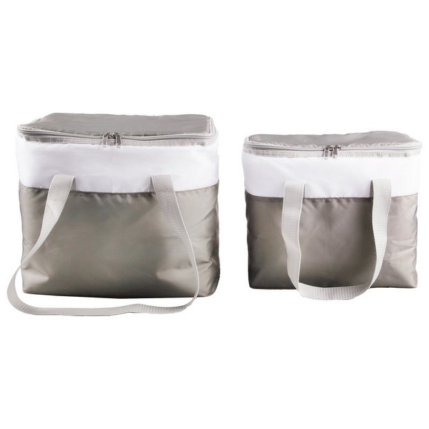 Home cool bag grey pack of 2, UK version