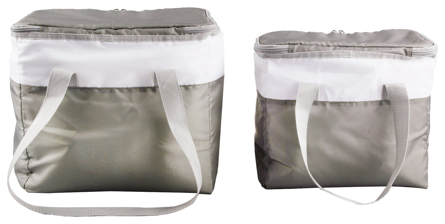 Home cool bag grey pack of 2, UK version