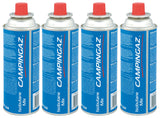 Campingaz resealable CP250 gas cartridge pack of 4 - British product