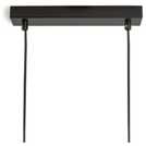 Argos Home Carriage Metal Flush Ceiling Light Matt Black - British product