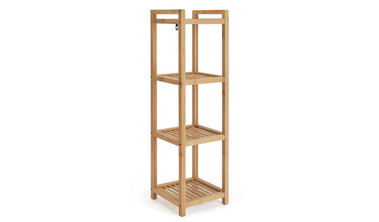 Habitat bamboo storage caddy with four shelves (British brand)