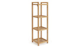 Habitat bamboo storage caddy with four shelves (British brand)